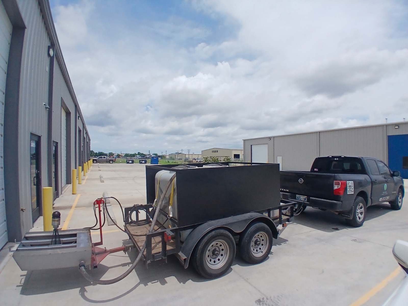 Eco Kraken Cold Water — rear cleaning bay